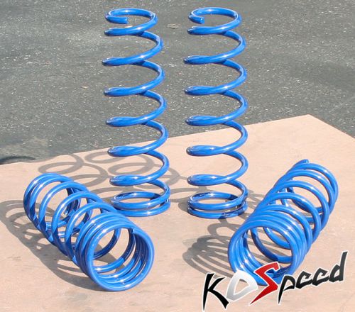 Blue suspension lowering spring/springs eg eh ej1 ej2 ek9 ej6 db6 db9 dc1 dc2