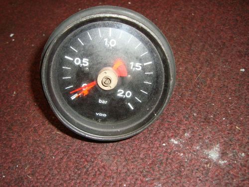 Porsche turbo boost gauge