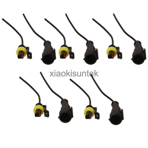 10 kits car motor 1-pin way sealed waterproof electrical wire connector plug