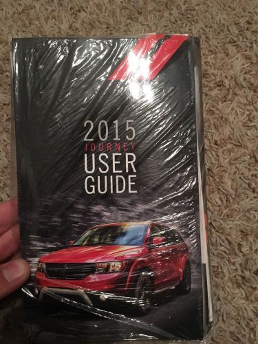 2015 dodge journey unopened owners manual set