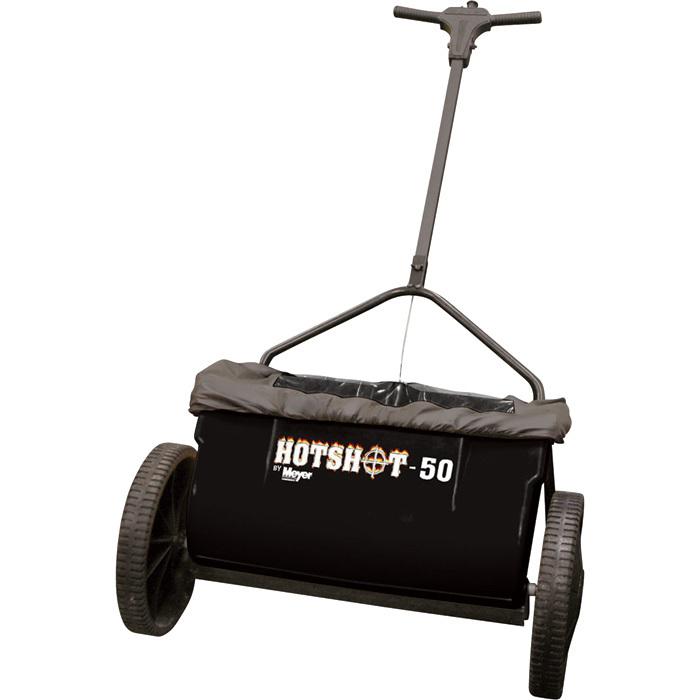 Meyer hotshot 50 drop spreader -50-lb capacity #38185