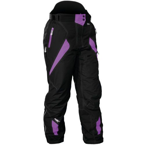 Castle x racewear fuel g4 womens snowmobile pants grape sm