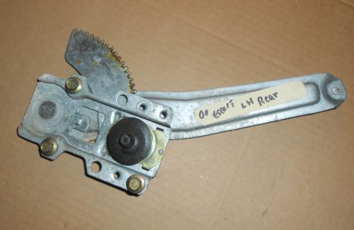 1997-2002 ford escort lh rear window regulator - manual crank        used