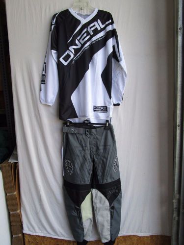 Adult motocross combo set,marshall pants size 30,oneal jersey medium