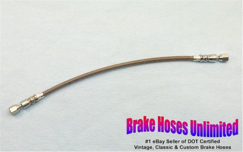 60 inch, dot -4an / jic stainless hose, straight female to straight female