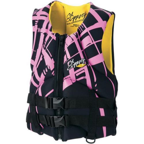 Slippery womens electra neo vest -pink/black-xs