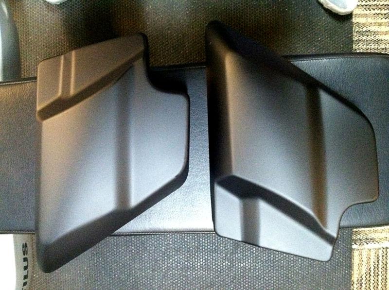 Harley davidson oem touring l/r side cover panels - denim black  09-13 freeship