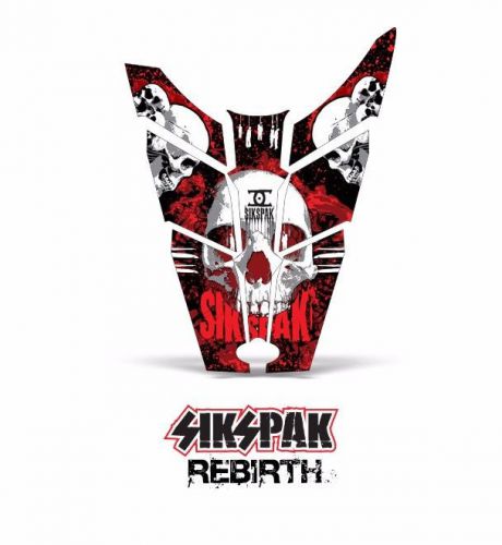 Sikspak sled hood wrap graphic decal polaris rush rmk snowmobile parts rebirth