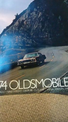 1974 oldsmobile sales brochure