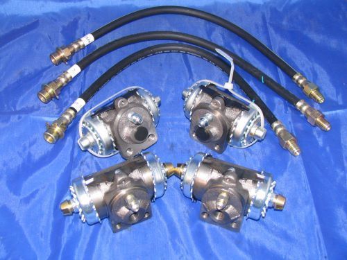 4 wheel cylinders hoses 46 47 48 chevrolet 1/2 tn truck