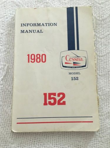 1980 cessna model 152 information manual