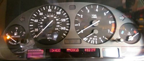 Repair service bmw e38 e39 e53 speedometer cluster odometer display lcd pixel