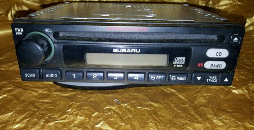 Subaru impreza outback forester legacy p125 86201ae28b cd fm player radio stereo