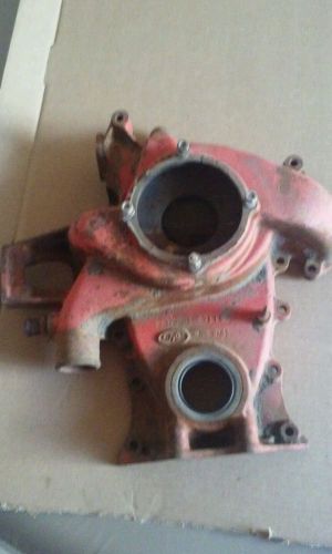 Gmc truck 305 &#034;v6&#034; engine  timing cover, water pump housing, jimmy, big block v6