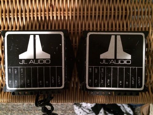 Jl audio 2-way speaker passive crossover x2