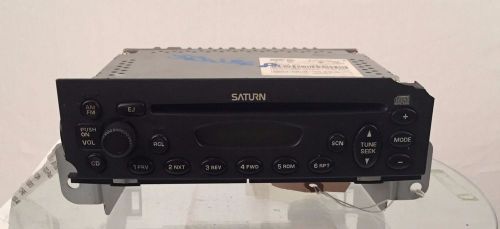 Saturn s series a/v equipment am-fm-stereo  00 01 02 (fits: 2003 saturn ion)