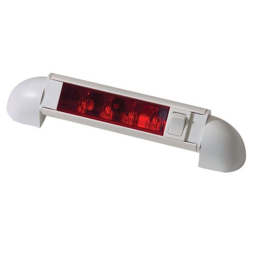 Innovative lighting adjustable bunk light red led white case -018-4100-7