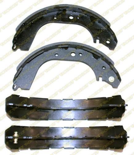 Monroe bx631 brake pad or shoe, rear-monroe drum brake shoe