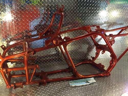 Yamaha banshee a-arm frame fresh powdercoat! metallic orange rust color