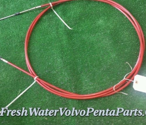 Volvo penta teleflex / morse control cable red jacket 192.0  16 ft for 25 foot