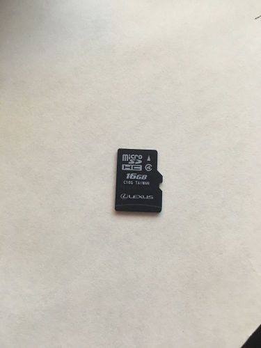 Lexus micro sd navigation card map 86271-0e030 16gb latest model 2016 update gps