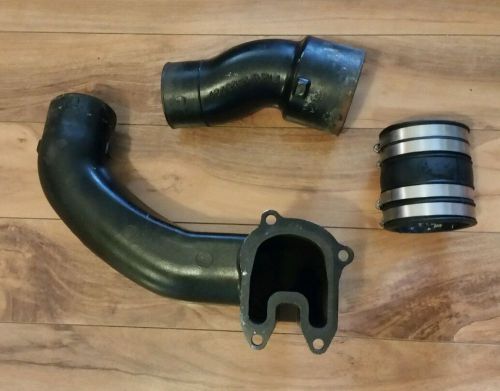 Mercruiser 3.0 exhaust pipe and boot bellow and elbow 42420 42422-1 32-90949