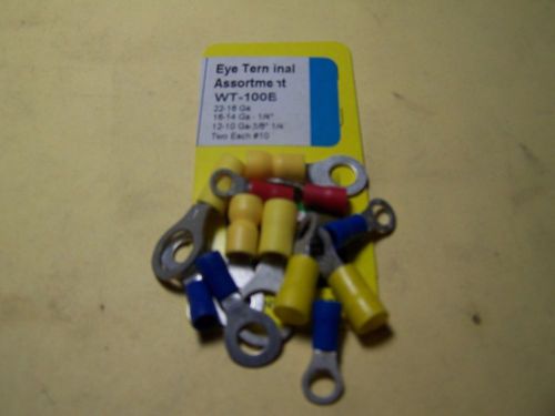 Electrical terminals - eye terminal assortment