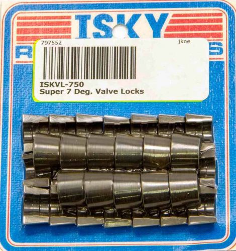 Isky 7 deg valve lock 11/32 in valve stem 0.050 in more height 3 p/n vl-750