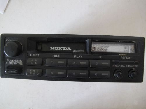 Honda crx 1991 radio