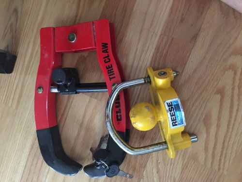 Trailer wheel/ ball lock with keys