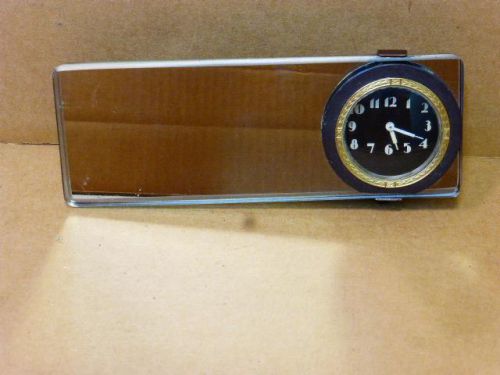 1930s westinghouse automobile mirror clock accessory working ford chevy dodge