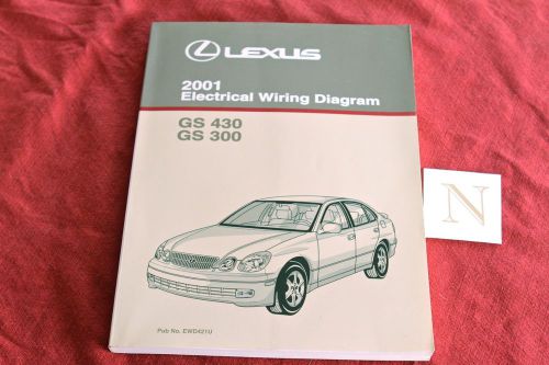 2001 lexus gs 400 gs 300 electrical wiring diagram oem shop manual gs400 gs300