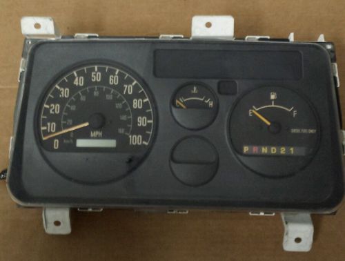 1999-2005 isuzu npr turbo diesel instrument cluster/speedometer