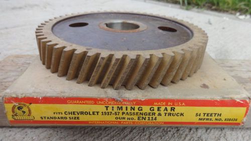 Nors 1937 1957 chevy 6 cyl timing gear 54 teeth older aftermarket replacement