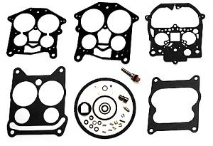 Rochester 4 bbl carb rebuild &amp; carburetor repair kit 3.7/488 mercruiser marine