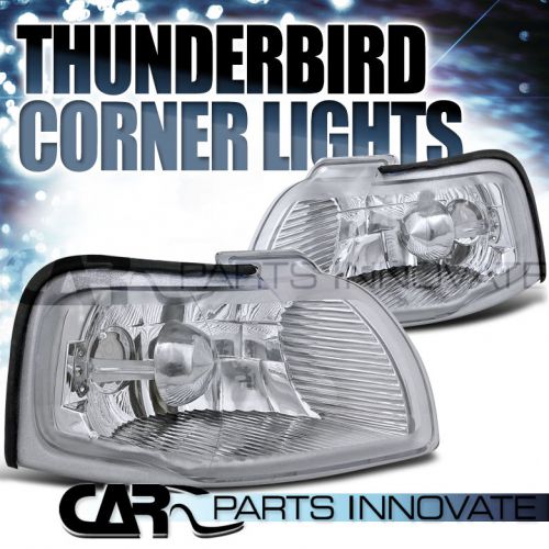 1996-1997 thunderbird cougar clear corner lights signal lamp