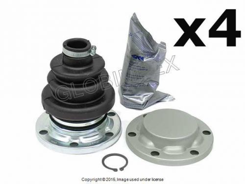 Bmw e23 e24 e28 e32 e34 (1981-1991) axle boot kit for c/v joint oem gkn loebro