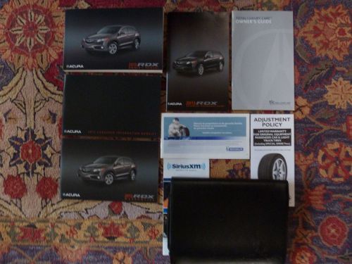 2013 acura rdx owner&#039;s manuals