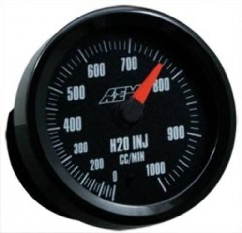 Aem electronics 30-5142 analog h2o flow 0-1000cc gauge