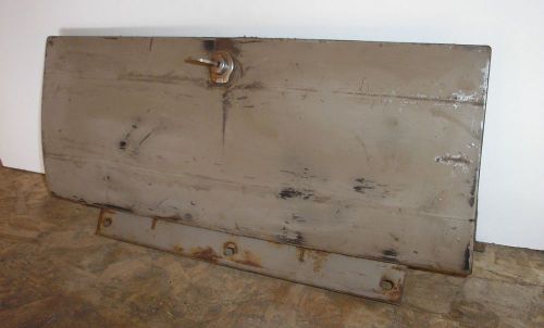 1954 early 1955 chevy pickup panel truck glove box door hindge lock &amp; key 54 55