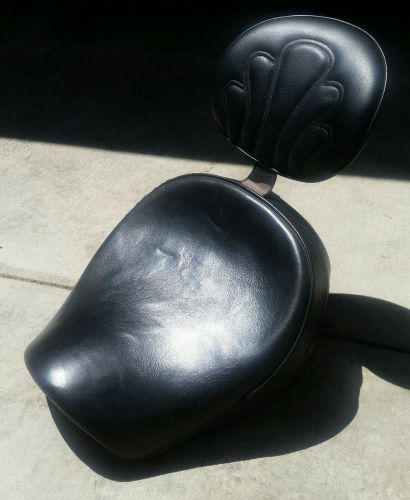 Moto-guzzi jackal, california, stone.  corbin solo seat &amp; backrest