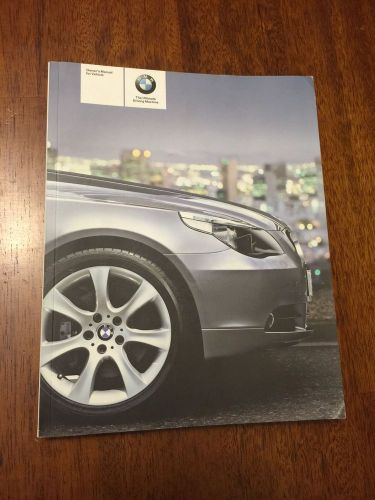 Bmw 5 series drivers reference guide owners manual hand book