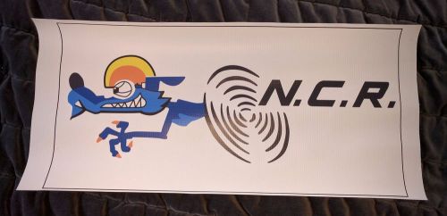 Ncr banner 10&#034;3/4 x 20&#034;3/4