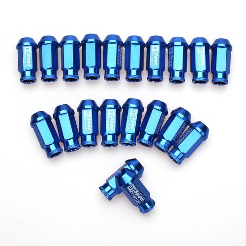 Blue racing d1 spec jdm 20 pcs wheel lug nuts for honda toyota