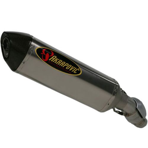 Akrapovic hexagonal slip-on muffler stainless/titanium/carbon (s-k2so5-zt)