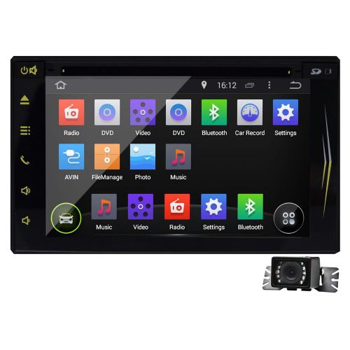 Hd android 4.4 os car dvd player gps wifi 3g radio ipod 1080p video av-in+camera