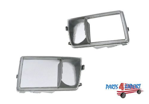 New mercedes w126 420sel 350sd left + right headlight door aftermarket