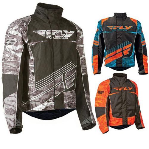 Fly racing snx wild snowmobile cold weather mens jacket