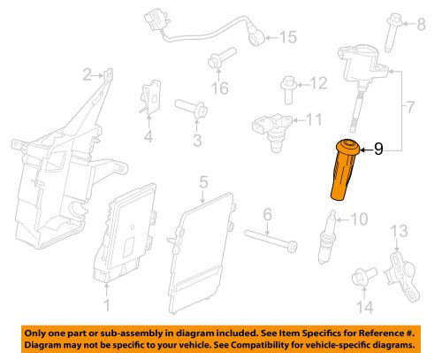 Ford oem ignition system-boot 9l8z12a402a