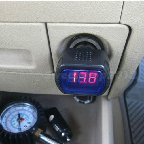 Mini car battery voltage monitor voltage meter 12v/24v ph swtg